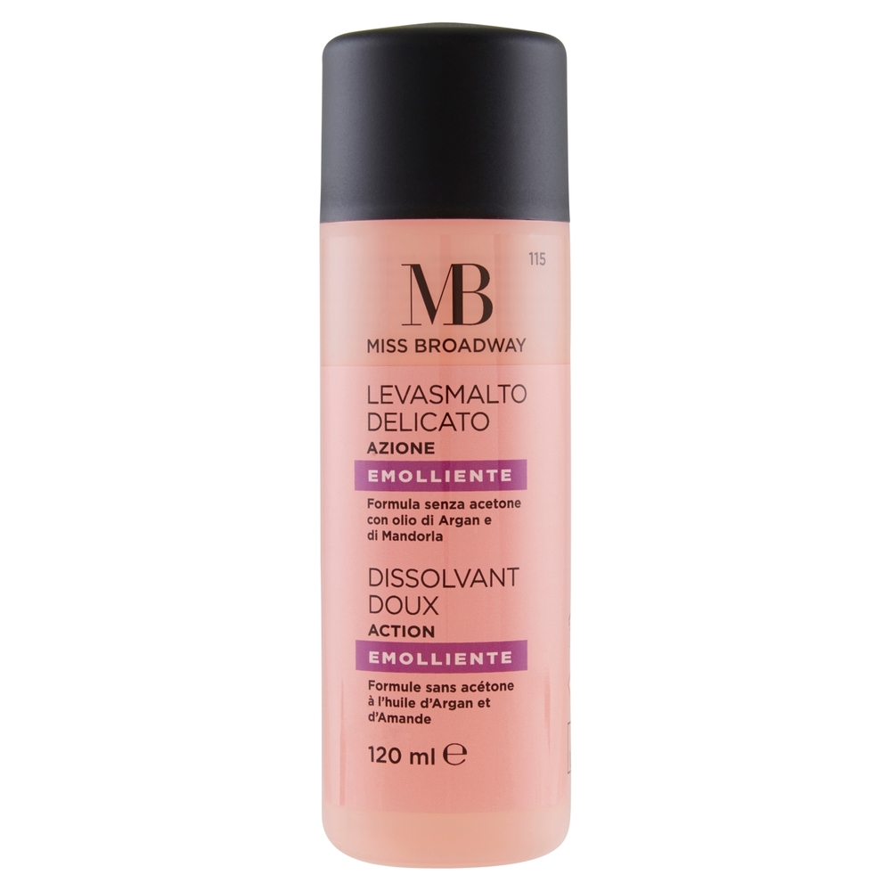 Miss Broadway Levasmalto Delicato Azione Emolliente 120 ml